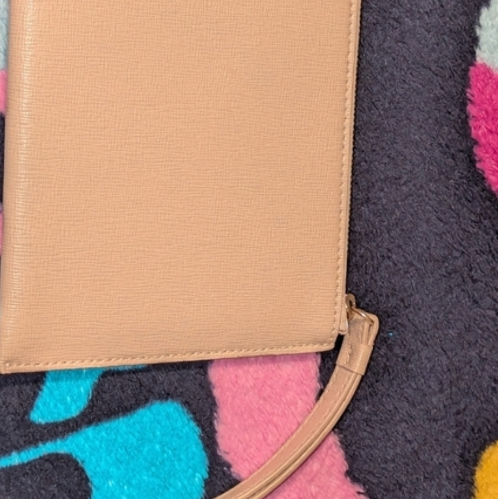 Furla Beige Wristlet Clutch - Picture 3 of 4